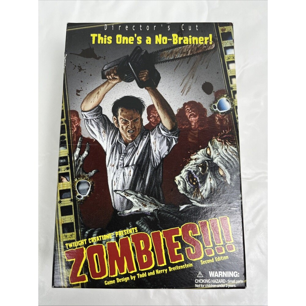 Twilight‎ Creations Zombies Director's Cut 2nd Edition Game Open box Sealed Bags